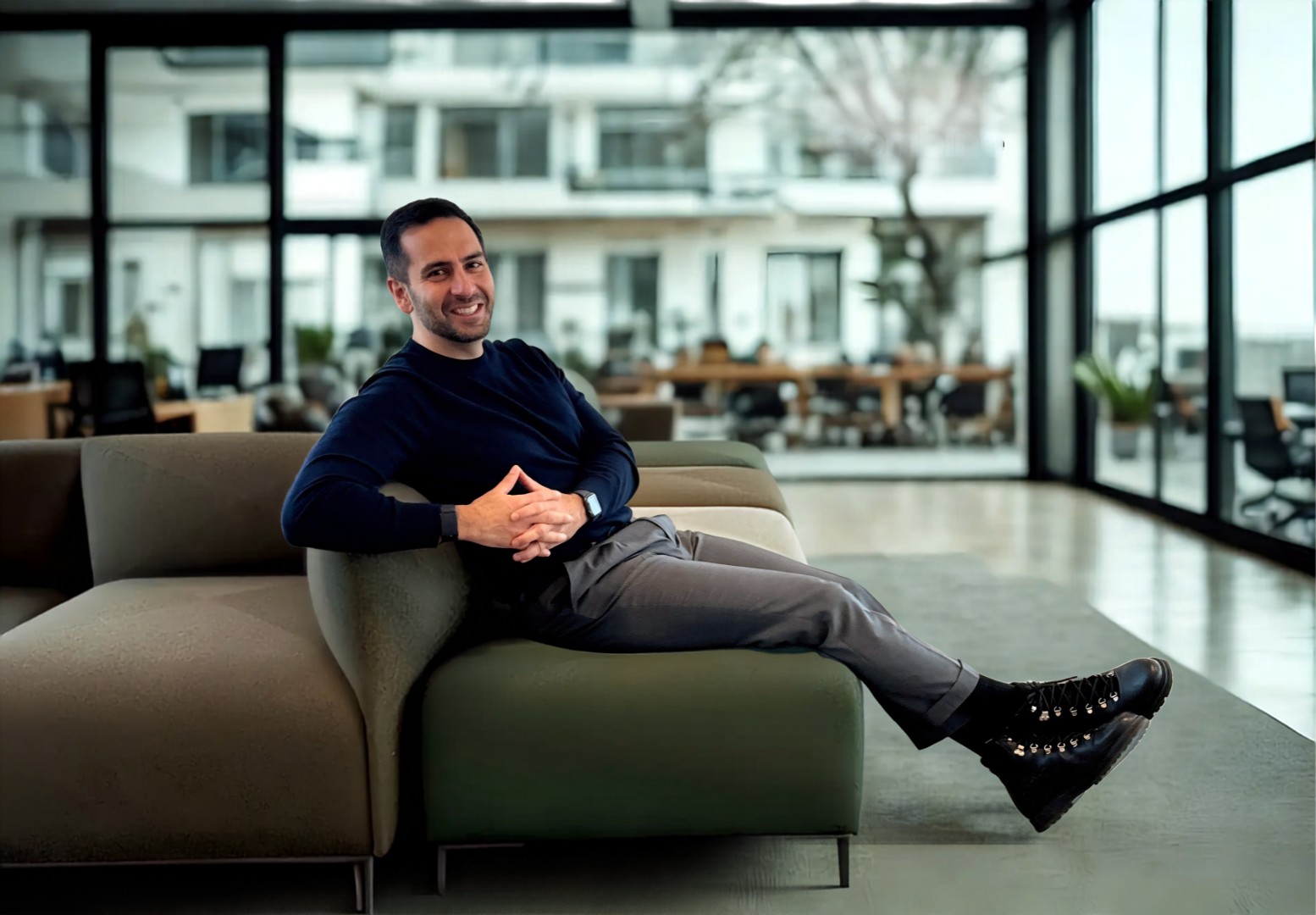 Saman Jabbari, CEO and founder of Qombine